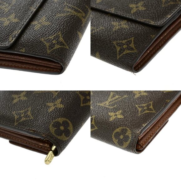 LOUIS VUITTON Portefeuille Sarah Long Bifold Wallet Monogram BN M61734 62EE070 - Picture 7 of 14